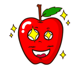 Funny Apple!!! (ENG) sticker #8346055