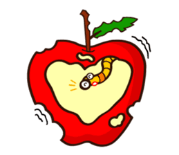 Funny Apple!!! (ENG) sticker #8346057