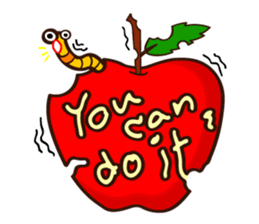 Funny Apple!!! (ENG) sticker #8346059