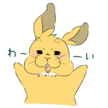 Kinako of rabbit 2 sticker #8346221