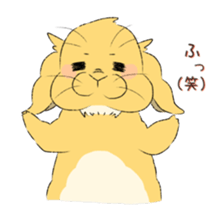 Kinako of rabbit 2 sticker #8346222