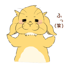 Kinako of rabbit 2 sticker #8346222