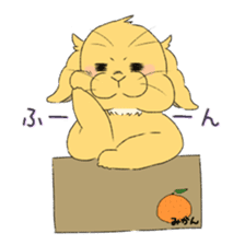 Kinako of rabbit 2 sticker #8346223
