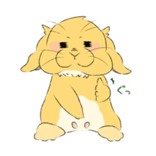 Kinako of rabbit 2 sticker #8346227