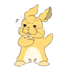 Kinako of rabbit 2 sticker #8346231