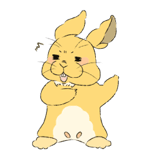 Kinako of rabbit 2 sticker #8346231