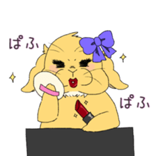 Kinako of rabbit 2 sticker #8346248