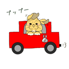 Kinako of rabbit 2 sticker #8346250