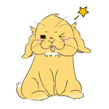 Kinako of rabbit 2 sticker #8346253