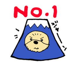 Dogs laid-back sticker #8346382