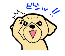 Dogs laid-back sticker #8346388