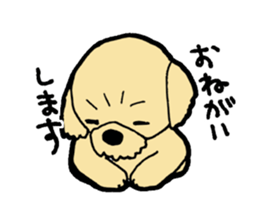 Dogs laid-back sticker #8346398