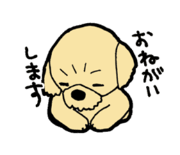 Dogs laid-back sticker #8346398