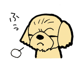 Dogs laid-back sticker #8346404