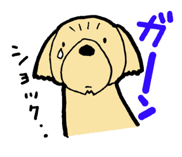 Dogs laid-back sticker #8346410