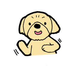 Dogs laid-back sticker #8346413