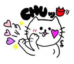 The interesting and cute cat 4 sticker #8346474