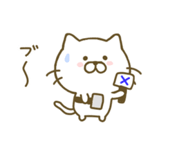 cat kawaii 2 sticker #8346810
