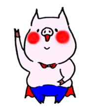 Assorted pigs sticker #8346821