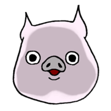 Assorted pigs sticker #8346831