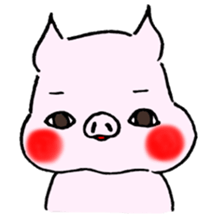 Assorted pigs sticker #8346833