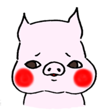 Assorted pigs sticker #8346834