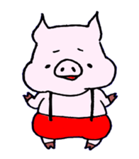 Assorted pigs sticker #8346842