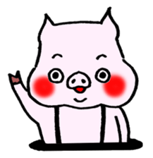 Assorted pigs sticker #8346849