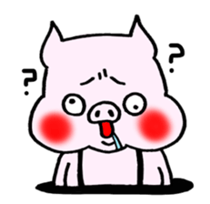 Assorted pigs sticker #8346851