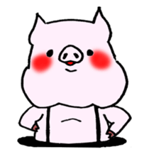 Assorted pigs sticker #8346852