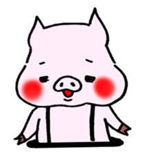 Assorted pigs sticker #8346853