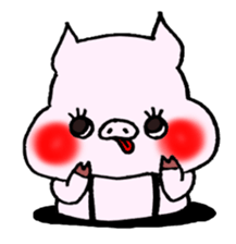Assorted pigs sticker #8346854