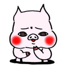 Assorted pigs sticker #8346855