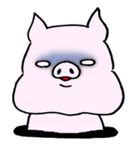 Assorted pigs sticker #8346859