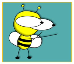 bee bee bee sticker #8347095