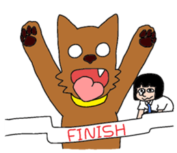 Let's play by connecting NanimaruSticker sticker #8347425