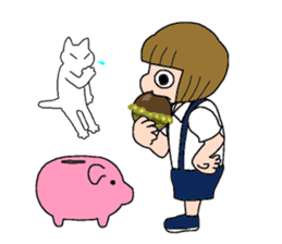 Let's play by connecting NanimaruSticker sticker #8347431