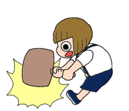 Let's play by connecting NanimaruSticker sticker #8347432