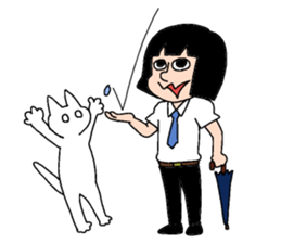 Let's play by connecting NanimaruSticker sticker #8347436