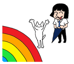 Let's play by connecting NanimaruSticker sticker #8347441