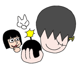 Let's play by connecting NanimaruSticker sticker #8347444