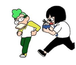 Let's play by connecting NanimaruSticker sticker #8347453