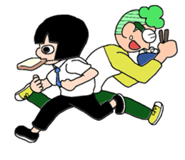 Let's play by connecting NanimaruSticker sticker #8347458