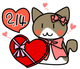 Two cats of my home 2. -Annual event- sticker #8347464