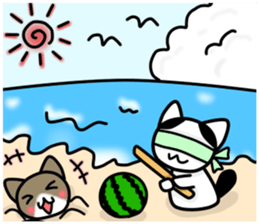 Two cats of my home 2. -Annual event- sticker #8347481