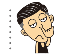 Is it guilty to be handsome? sticker #8347583