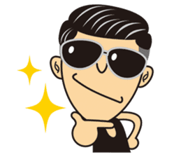 Is it guilty to be handsome? sticker #8347585