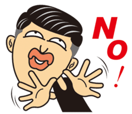 Is it guilty to be handsome? sticker #8347590