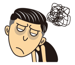 Is it guilty to be handsome? sticker #8347598