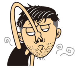 Is it guilty to be handsome? sticker #8347602